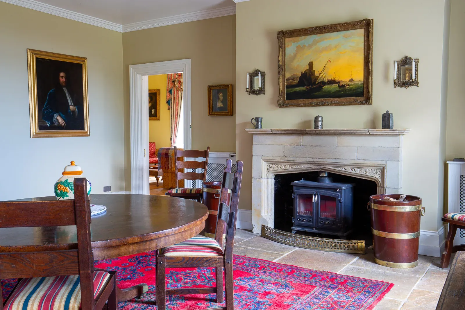 The entrance hall