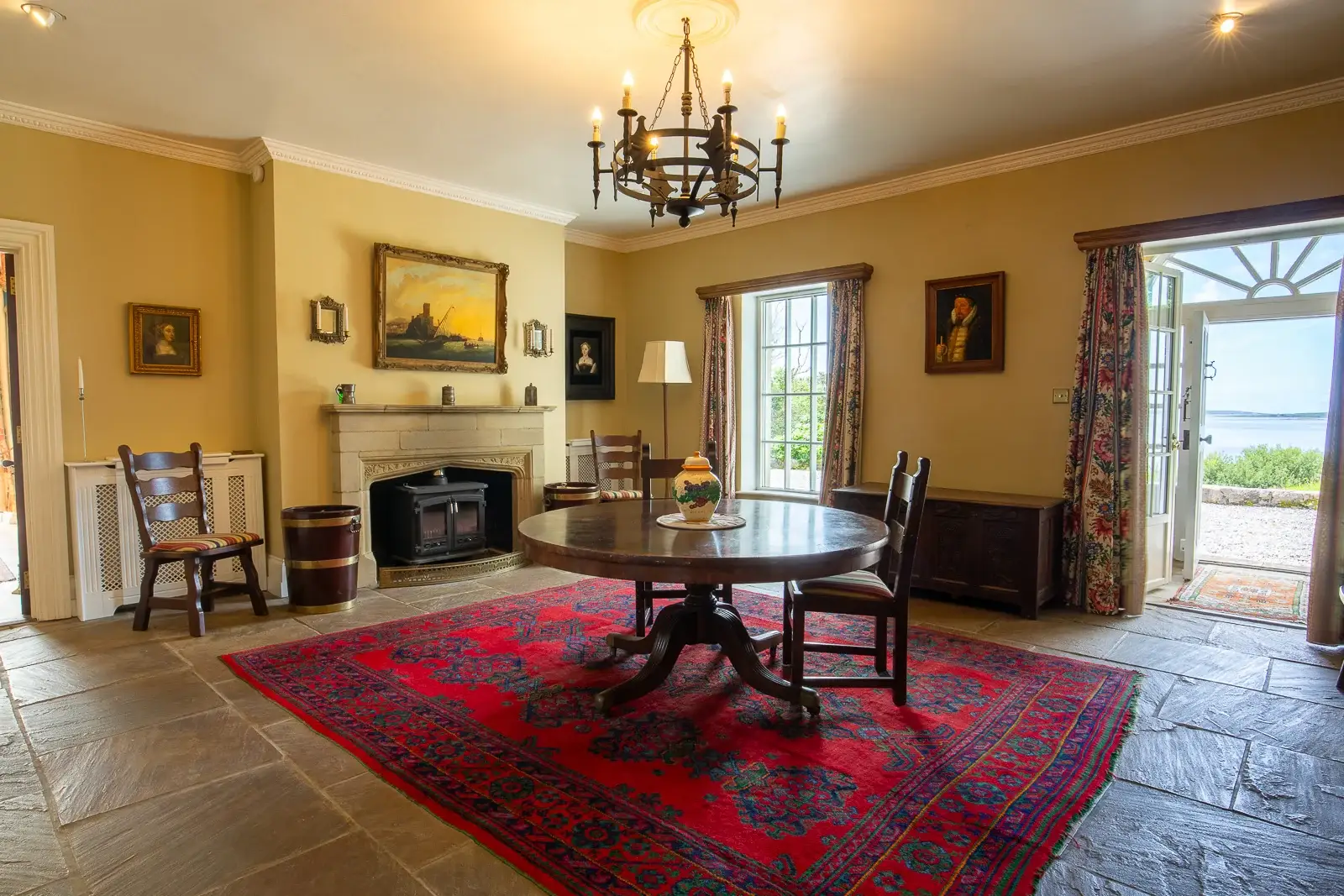 The drawing room