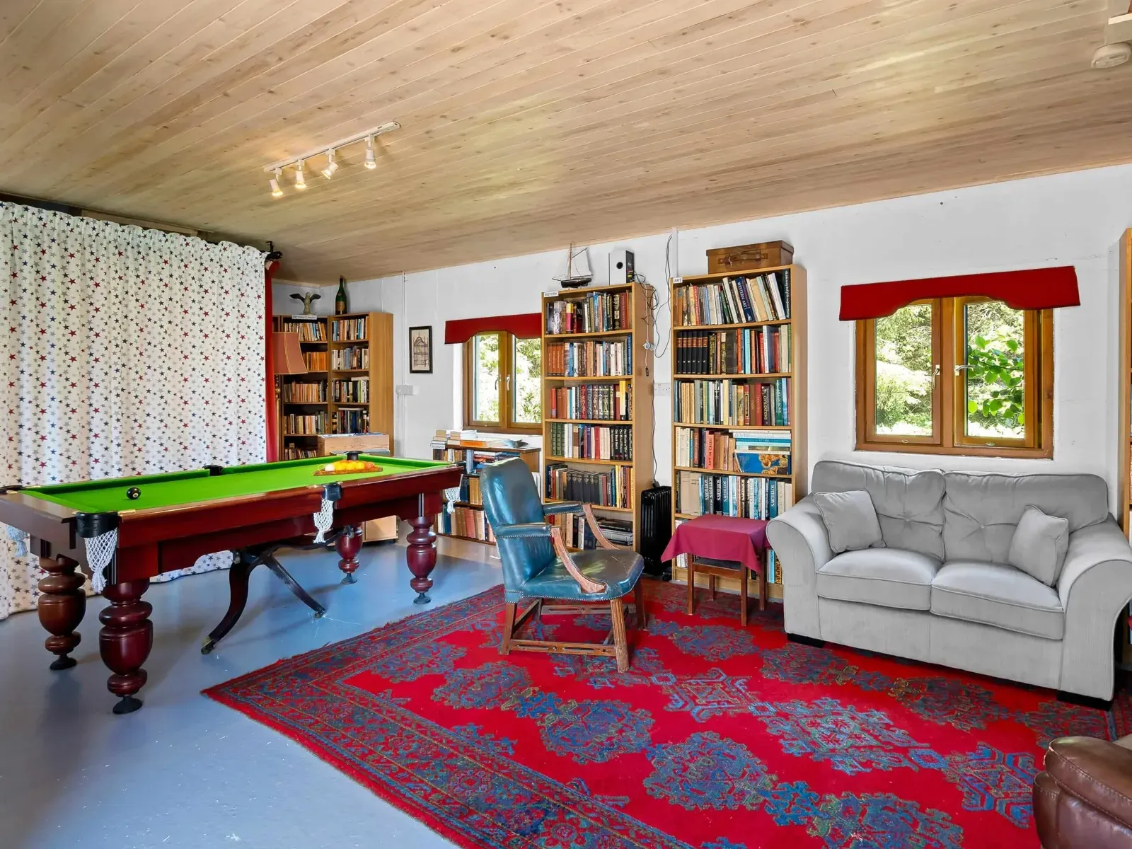 Games and reading room