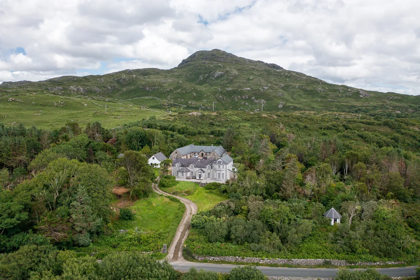 Doon House from above